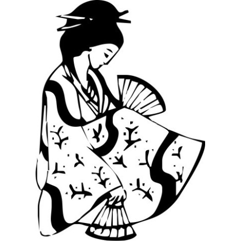 Asiatisch Geisha PL-0047