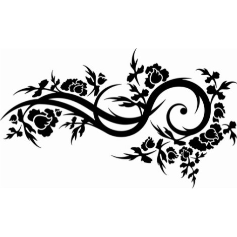Asiatisch Blumenmotiv PL-0053