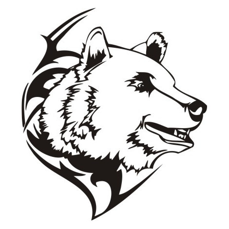 Bär mit Flammen PL-0064