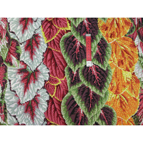 Patchworkstoff grosse Blätter