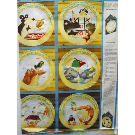 Patchworkstoff Kinderbuch "Rainy Days"