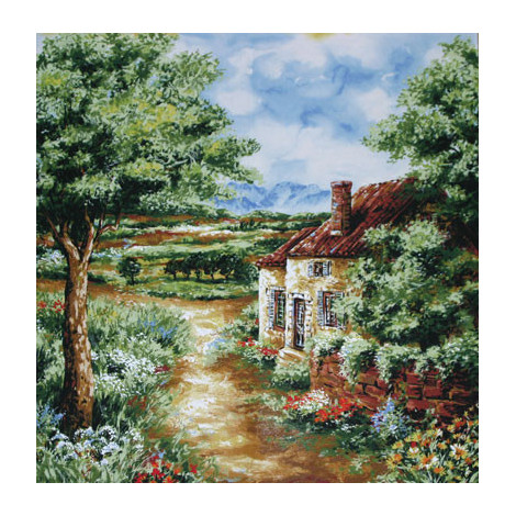 Patchworkstoff "Chateau Road"