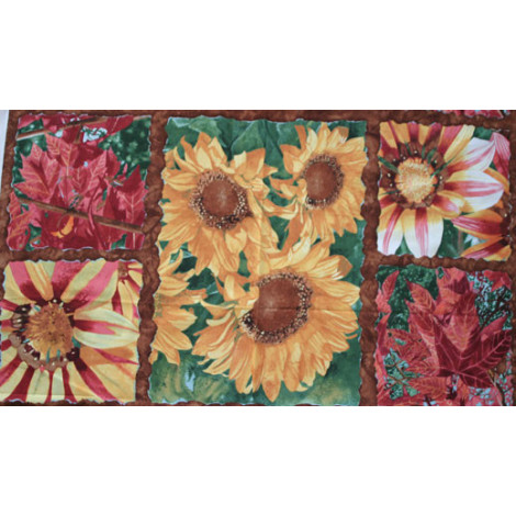 Patchworkstoff Panel "Autumn Leaves"