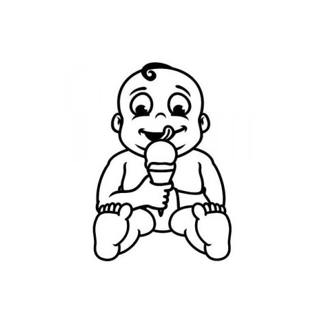 Baby mit Glace PL-0110