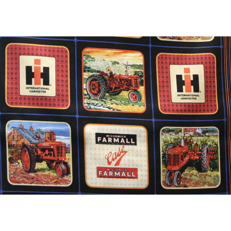 Patchworkstoff Traktorenbilder