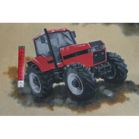 Patchworkstoff grosse Traktorenbilder