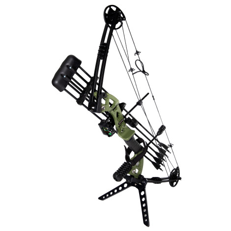 Compoundbogen Set 30-55 LBS Einstellbar, 310 FPS Jagd- und Sportbogen mit Pfeilen, Für Rechtshänder Erwachsene und Jugendliche