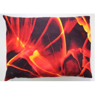 Kirschkernkissen Flammen