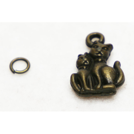 Figur - Anhänger Katzen